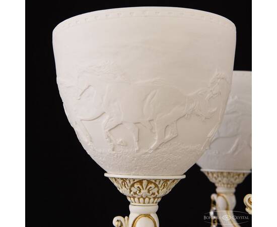Подвесная люстра Bohemia Ivele Crystal AL78101/6/175 B WMG P1 U Horse, изображение 5