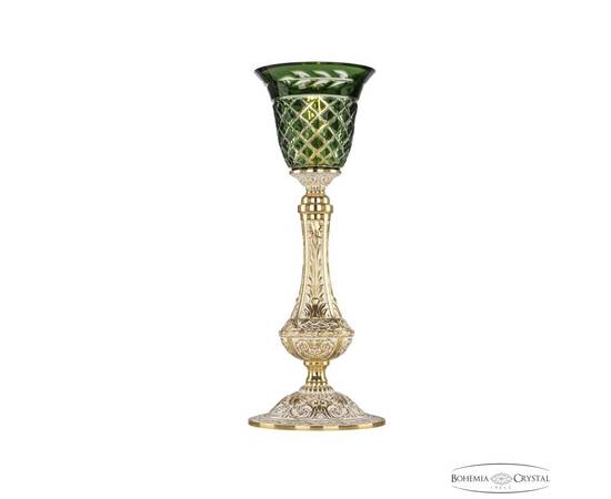 Настольная лампа Bohemia Ivele Crystal Florence 71100L/15 GW P2 Clear-Green/H-1J