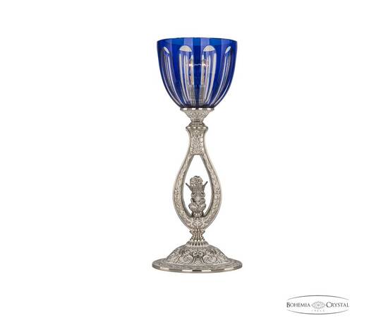 Настольная лампа Bohemia Ivele Crystal Florence 71400L/15 NW P1 Clear-Blue/H-1H FA2S