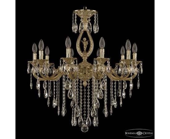 Подвесная люстра Bohemia Ivele Crystal Florence 71401/10/250 B G FA10M