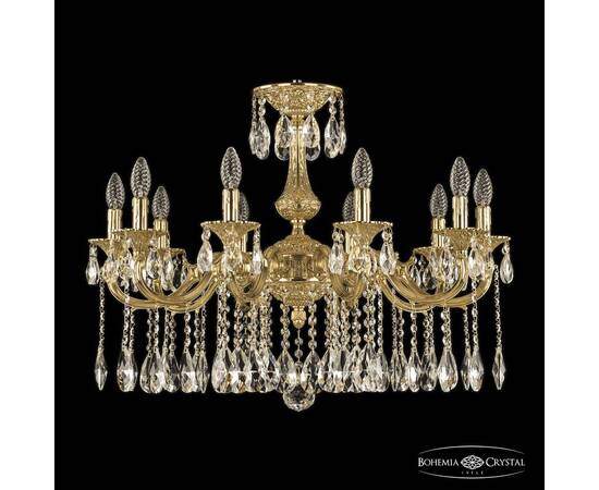 Подвесная люстра Bohemia Ivele Crystal Verona 72101/10/250 A G, изображение 2