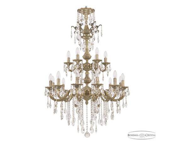 Подвесная люстра Bohemia Ivele Crystal Verona 72101/12+6/250/XL/2d B FP
