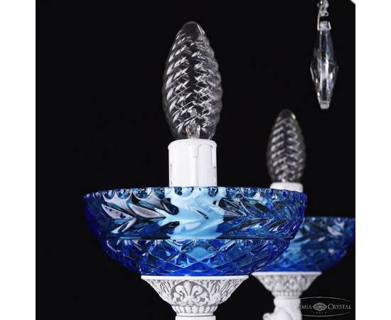 Подвесная люстра Bohemia Ivele Crystal AL78101/16+8+8/300/3d B WMN P Aquamarine/M-1F, изображение 4