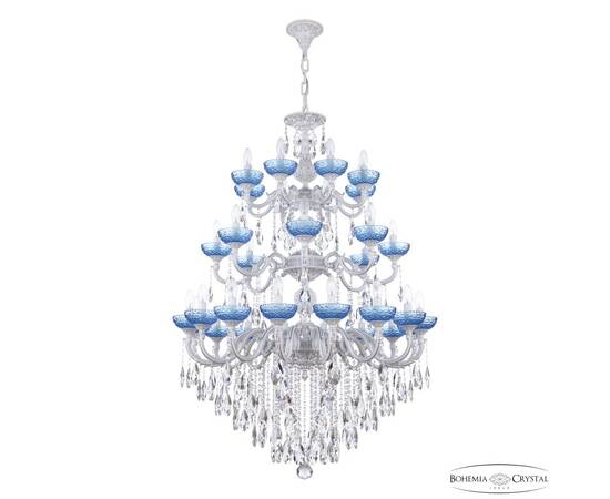 Подвесная люстра Bohemia Ivele Crystal AL78101/16+8+8/300/3d B WMN P Aquamarine/M-1F
