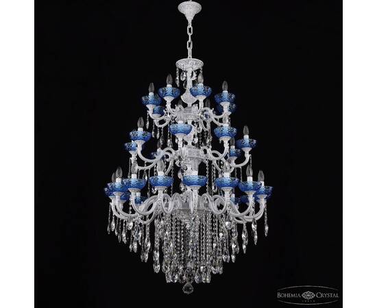 Подвесная люстра Bohemia Ivele Crystal AL78101/16+8+8/300/3d B WMN P Aquamarine/M-1F, изображение 2