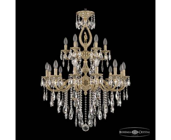 Подвесная люстра Bohemia Ivele Crystal Verona 72401/12+6/250/2d B FP FH1M