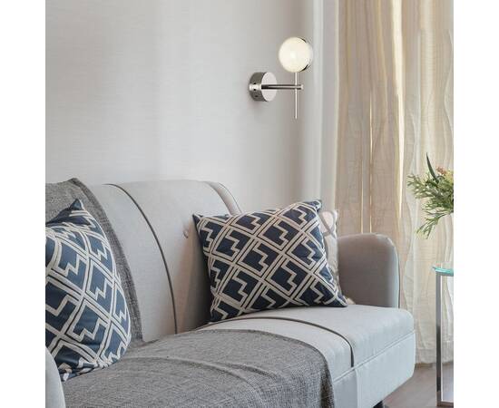 Настенный светодиодный светильник Eurosvet 90173/1 хром, изображение 4