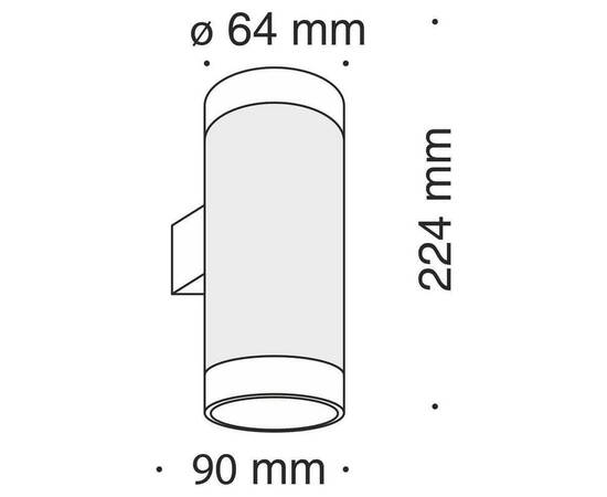 Настенный светильник Maytoni Dafne C027WL-L10W, изображение 4