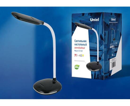 Настольная лампа Uniel TLD-561 Black/LED/450Lm/4500K UL-00004462, изображение 2