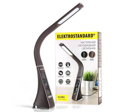 Настольная лампа Elektrostandard Elara коричневый a037504, изображение 7
