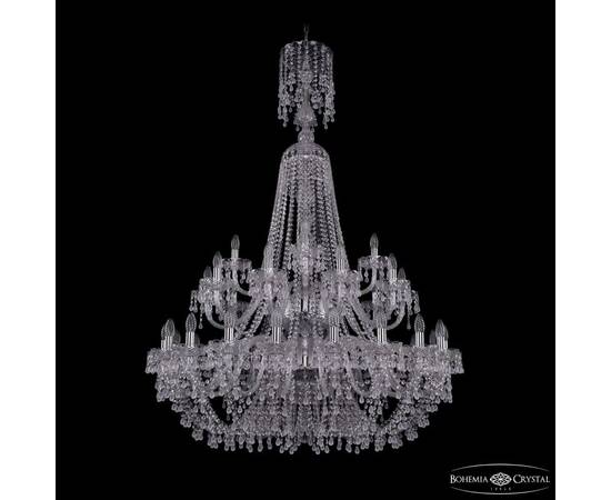 Подвесная люстра Bohemia Ivele Crystal 1410/20+10+5/400/XL-160/2d Ni V0300