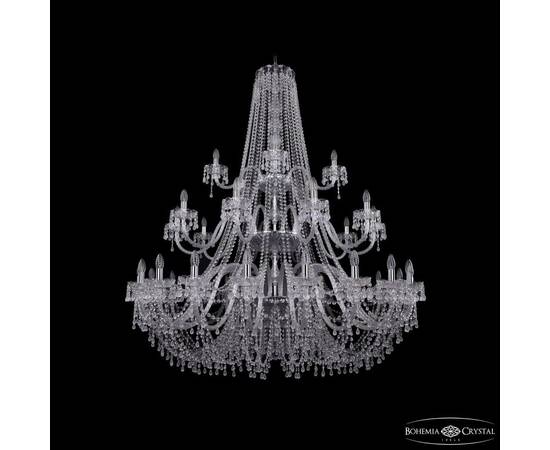 Подвесная люстра Bohemia Ivele Crystal 1410/20+10+5/530/3d Ni V0300