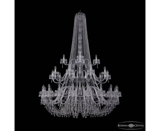 Подвесная люстра Bohemia Ivele Crystal 1410/20+10+5/530/h-200/3d Ni V0300