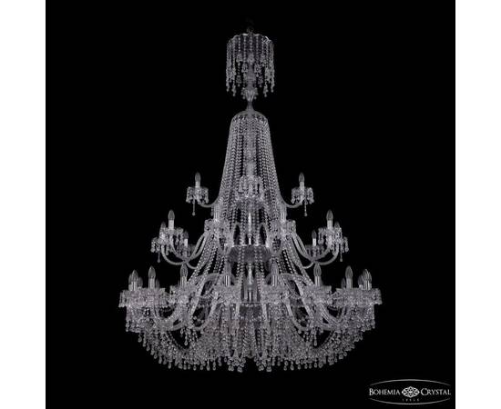 Подвесная люстра Bohemia Ivele Crystal 1410/20+10+5/530/XL-200/3d Ni V0300