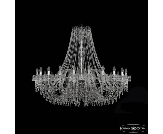 Подвесная люстра Bohemia Ivele Crystal 1410/24/530 Ni V0300