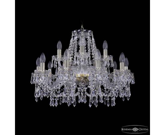 Подвесная люстра Bohemia Ivele Crystal 1403/10+5/240 G