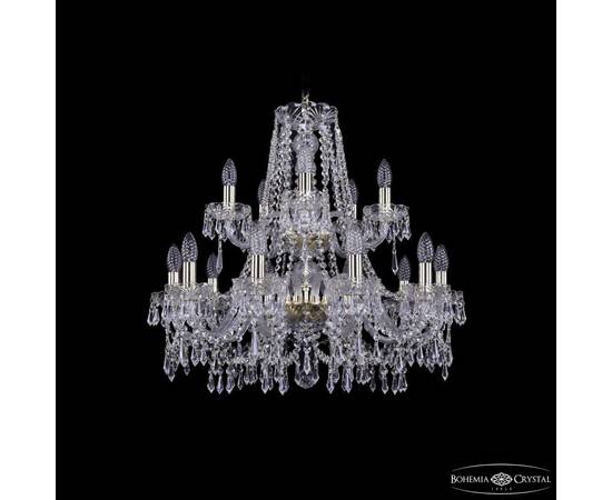 Подвесная люстра Bohemia Ivele Crystal 1403/10+5/240/2d G