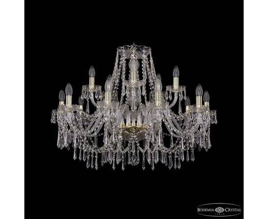 Подвесная люстра Bohemia Ivele Crystal 1403/10+5/300 G