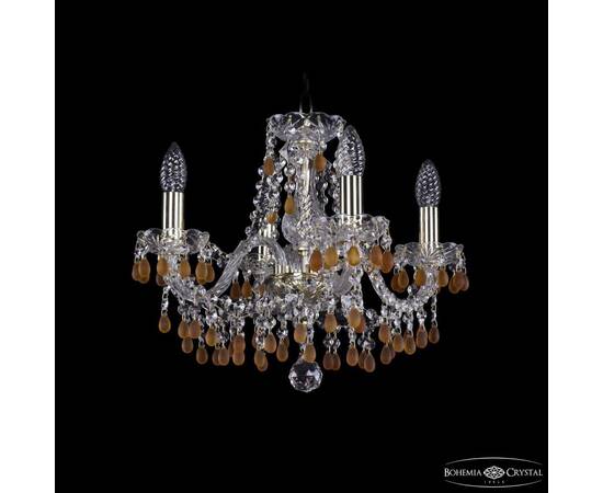 Подвесная люстра Bohemia Ivele Crystal 1410/4/141 G V1003