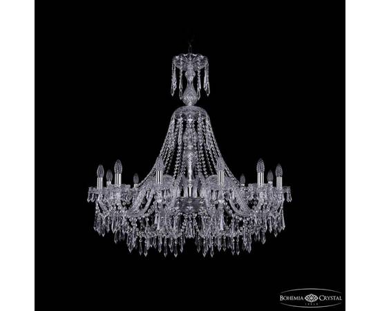 Подвесная люстра Bohemia Ivele Crystal 1403/12/360/XL-100 Ni