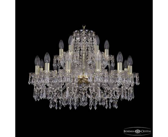 Подвесная люстра Bohemia Ivele Crystal 1403/12+6/240 G