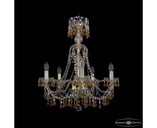 Подвесная люстра Bohemia Ivele Crystal 1410/5/195/XL-66 G V1003