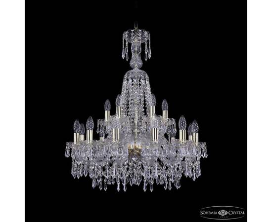 Подвесная люстра Bohemia Ivele Crystal 1403/12+6/240/XL-80 G