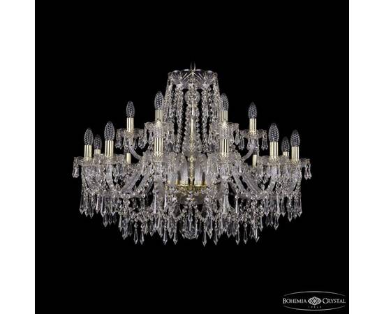 Подвесная люстра Bohemia Ivele Crystal 1403/12+6/300 G