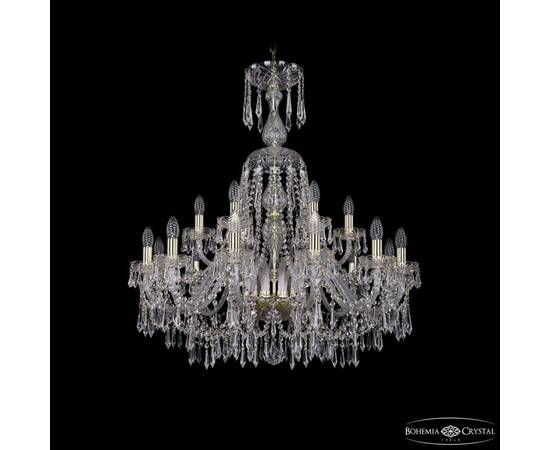 Подвесная люстра Bohemia Ivele Crystal 1403/12+6/300/XL-95 G