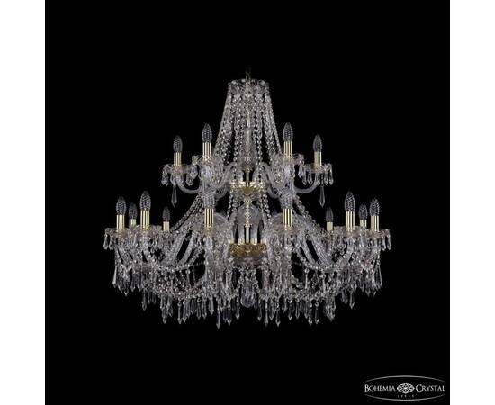 Подвесная люстра Bohemia Ivele Crystal 1403/12+6/360/2d G