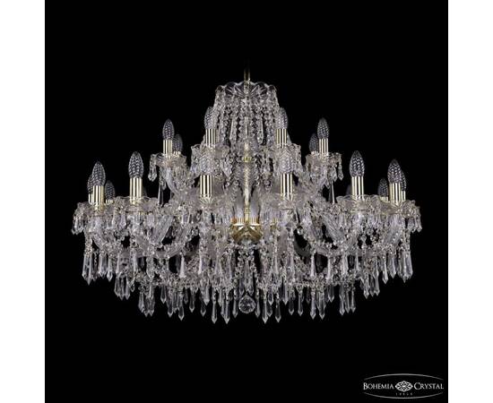 Подвесная люстра Bohemia Ivele Crystal 1403/16+8/360 G