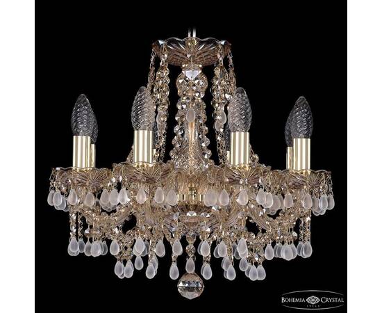 Подвесная люстра Bohemia Ivele Crystal 1410/8/141 G V0300 M721