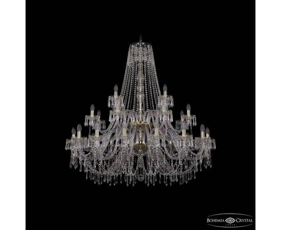 Подвесная люстра Bohemia Ivele Crystal 1403/16+8+4/460/2d G