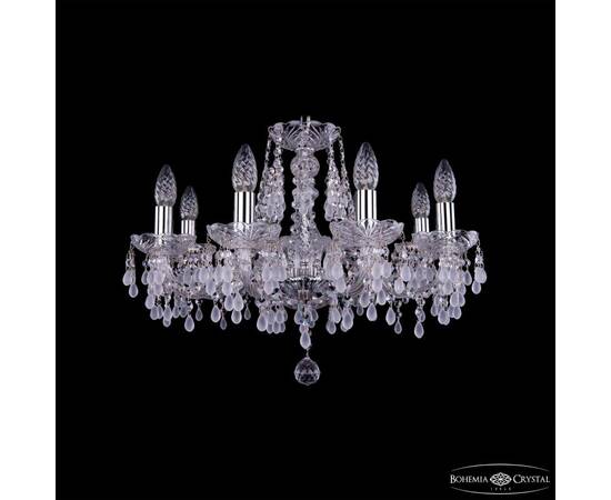 Подвесная люстра Bohemia Ivele Crystal 1410/8/195 Ni V0300