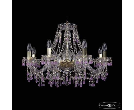 Подвесная люстра Bohemia Ivele Crystal 1410/8/240 G V7010