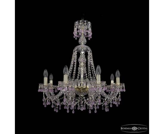 Подвесная люстра Bohemia Ivele Crystal 1410/8/240/XL-74 G V7010