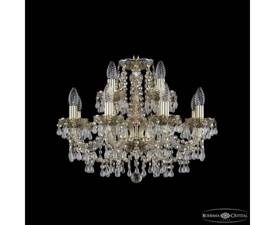 Подвесная люстра Bohemia Ivele Crystal 1410/8+4/195 G V0300 M801