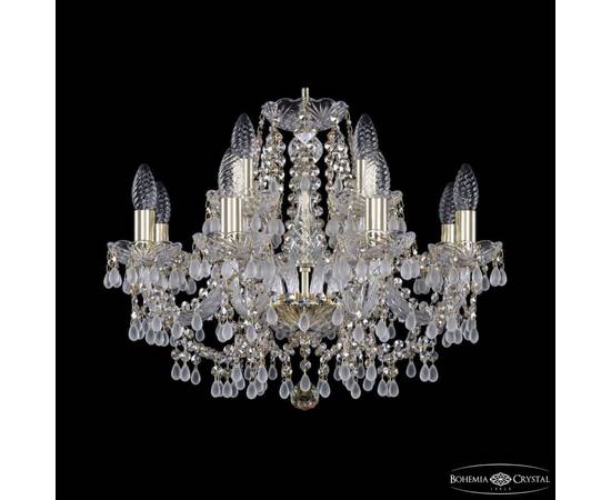 Подвесная люстра Bohemia Ivele Crystal 1410/8+4/195 G V0300 R801