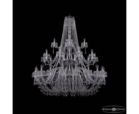 Подвесная люстра Bohemia Ivele Crystal 1403/20+10+5/530/3d Ni