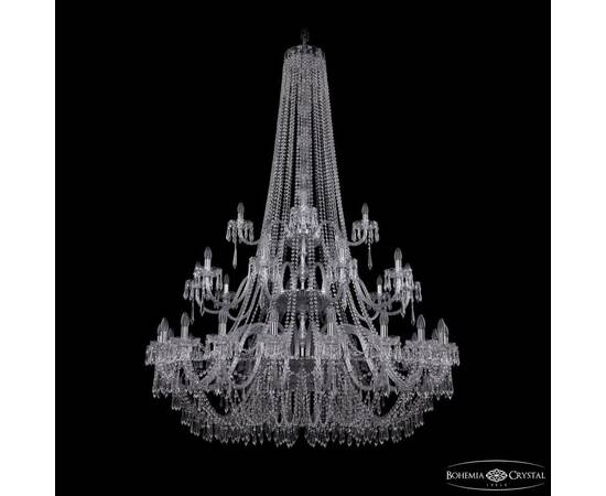 Подвесная люстра Bohemia Ivele Crystal 1403/20+10+5/530/h-203/3d Ni