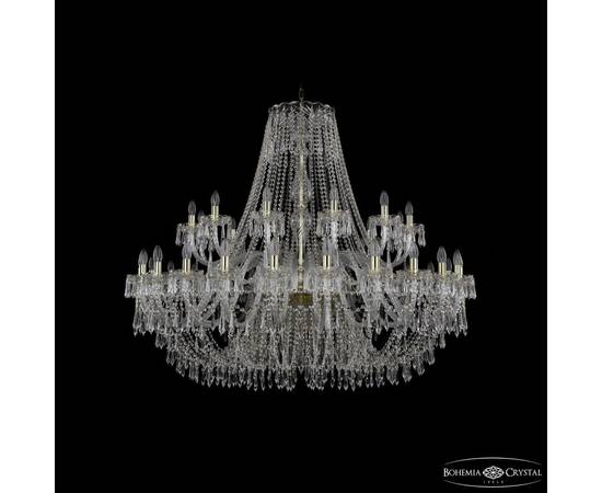 Подвесная люстра Bohemia Ivele Crystal 1403/24+12/530 G