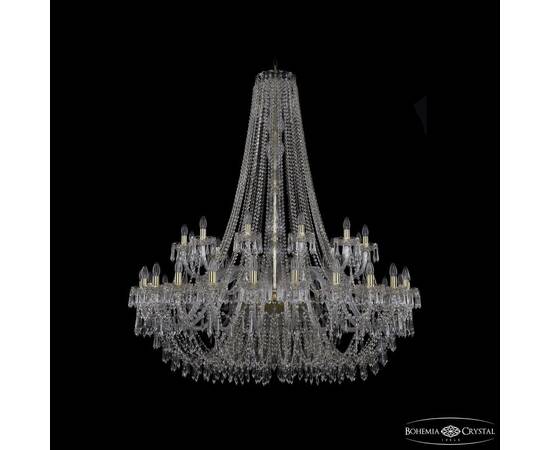 Подвесная люстра Bohemia Ivele Crystal 1403/24+12/530/h-160 G