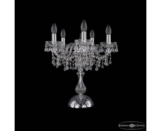 Настольная лампа Bohemia Ivele Crystal 1410L/5/141-47 Ni V0300