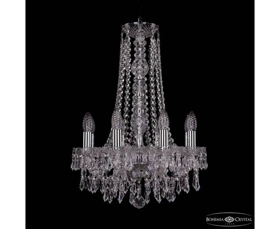 Подвесная люстра Bohemia Ivele Crystal 1403/8/141/h-59 Ni