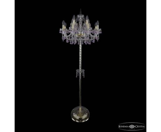 Торшер Bohemia Ivele Crystal 1410T2/8+4/195-165 G V7010