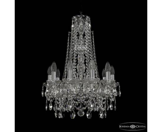 Подвесная люстра Bohemia Ivele Crystal 1411/10/141/XL-66 Ni