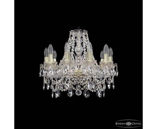 Подвесная люстра Bohemia Ivele Crystal 1411/10/160 G
