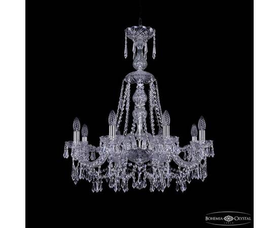 Подвесная люстра Bohemia Ivele Crystal 1403/8/240/XL-75 Ni