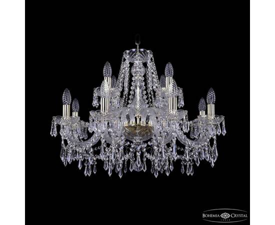 Подвесная люстра Bohemia Ivele Crystal 1403/8+4/240 G