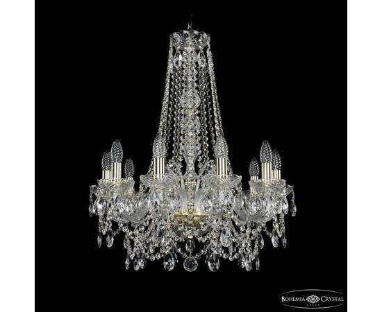 Подвесная люстра Bohemia Ivele Crystal 1411/10/195/h-70 G